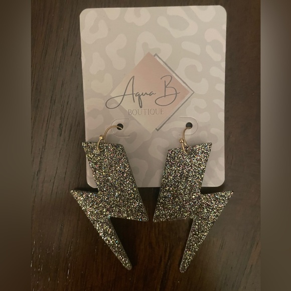 Lightning earrings - Picture 2 of 2